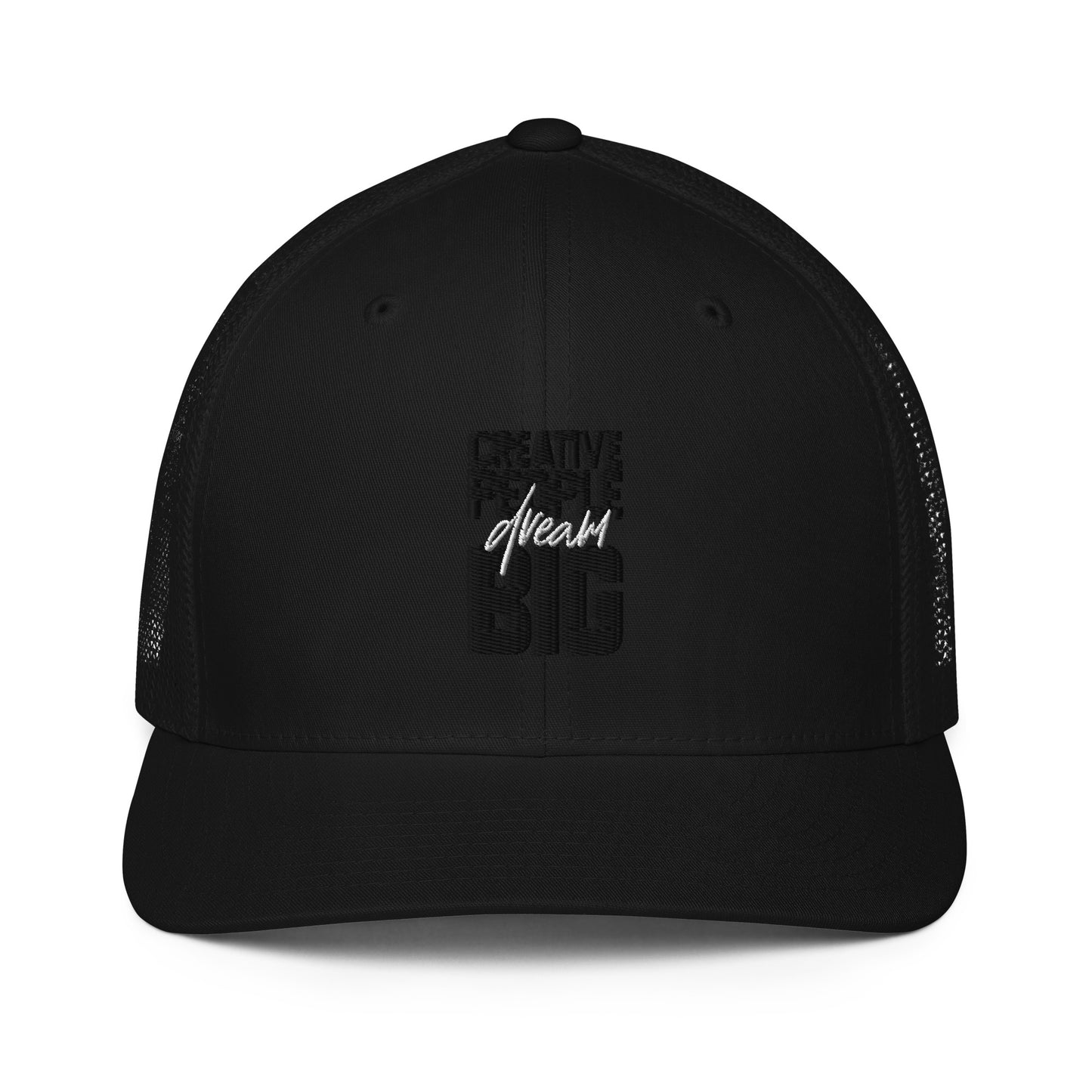 Closed-back trucker cap