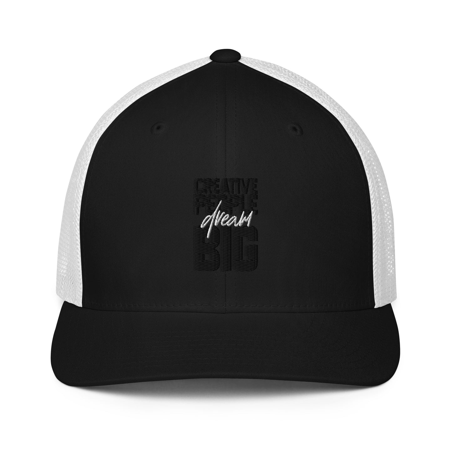 Closed-back trucker cap