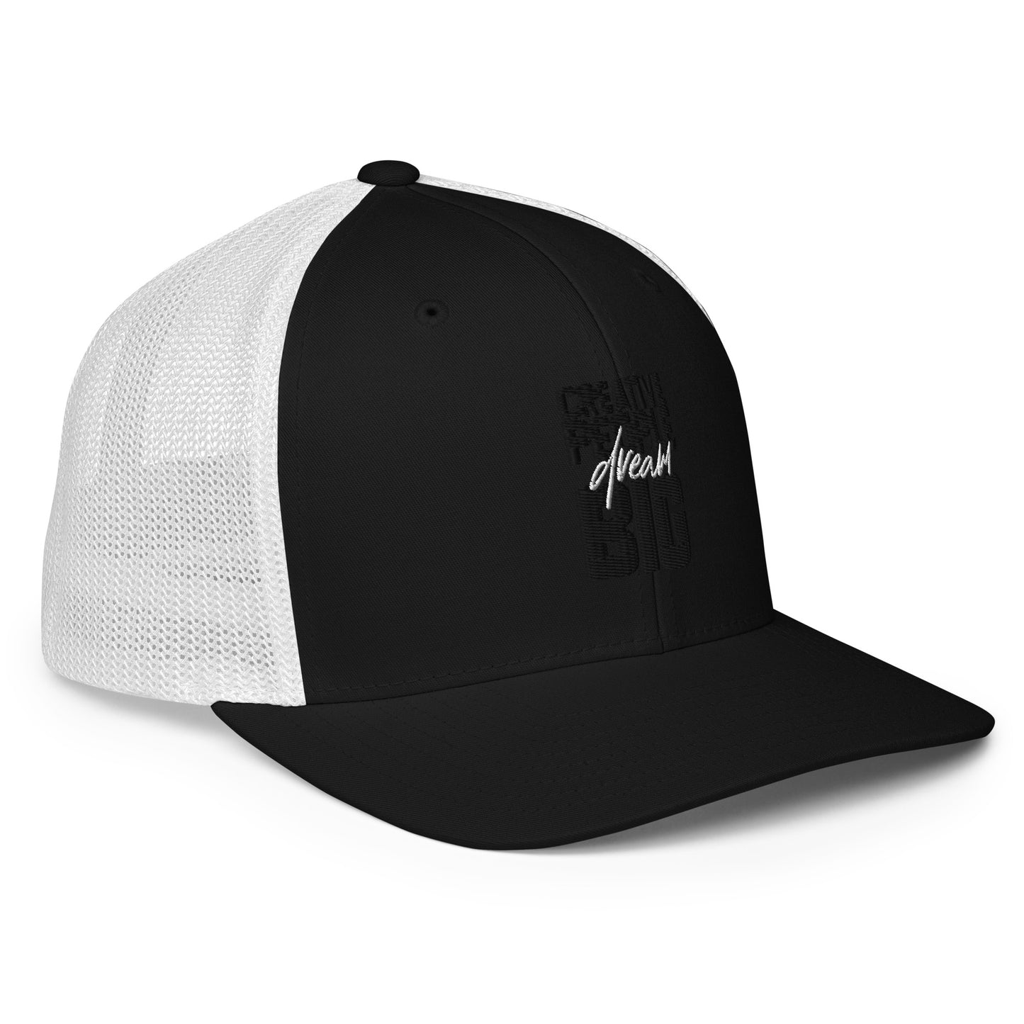 Closed-back trucker cap