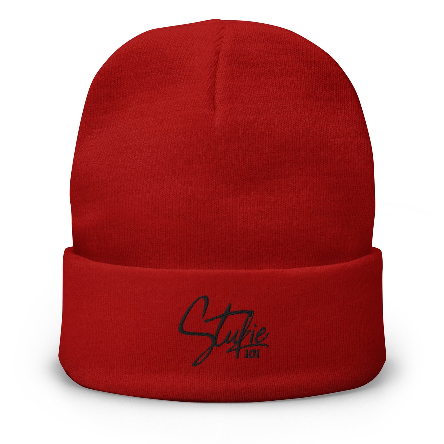 Embroidered Beanie